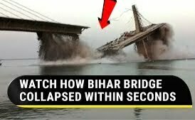 Ganga Bridge Collapse in Bihar