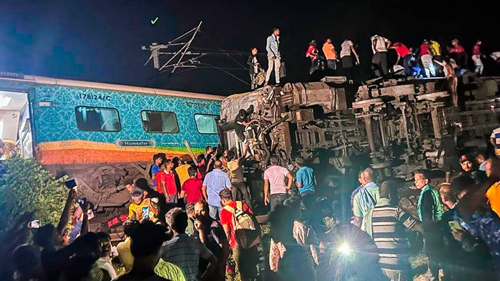 Major Rail Accident in Balasore District, Odisha: A Devastating Collision Unfolds