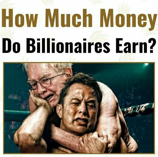 How Much Do Top Billionaires Make Per Hour